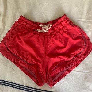 Lululemon shorts size 8, pink, cute, fun, flirty!